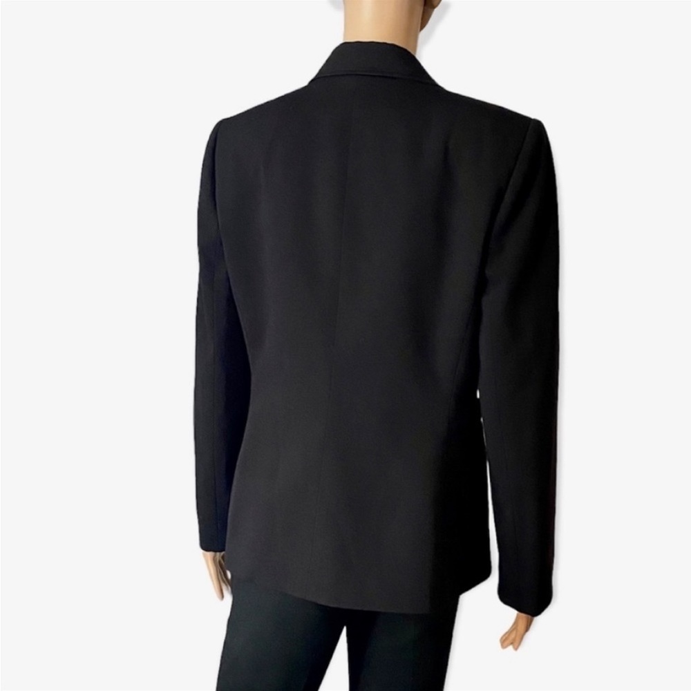 Tahari Arthur S. Levine Black Blazer 8 Petite - Picture 9 of 12